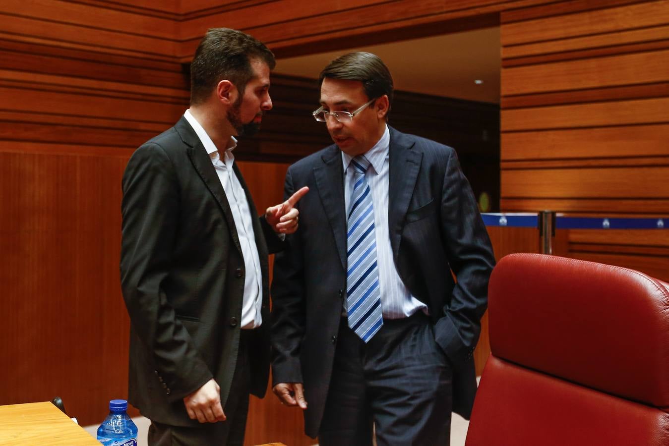 Pleno en las Cortes de Castilla y León