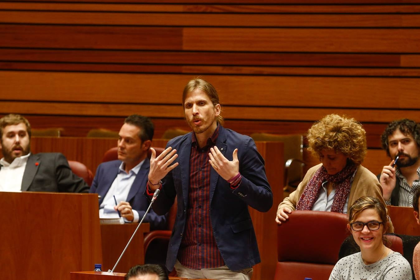 Pleno en las Cortes de Castilla y León