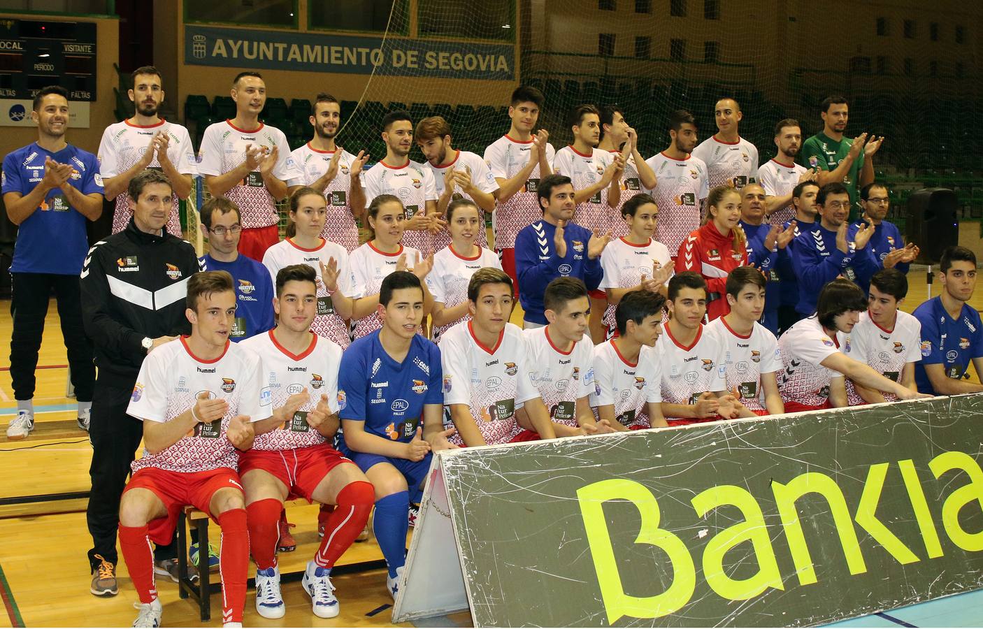 El Naturpellet Segovia presenta a sus equipos