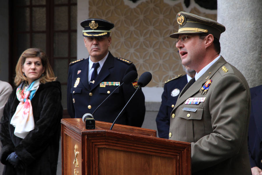 Toma de posesión del nuevo director de la Academia de Artillería, José María Martínez Ferrer