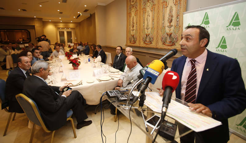Comida de Navidad de Asaja en Palencia