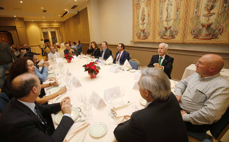Comida de Navidad de Asaja en Palencia