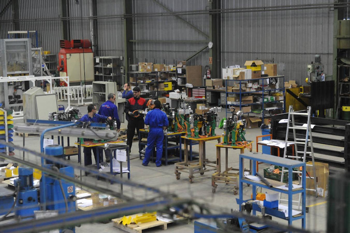 Los alumnos del IES Galileo visitan las instalaciones de Ibermaq