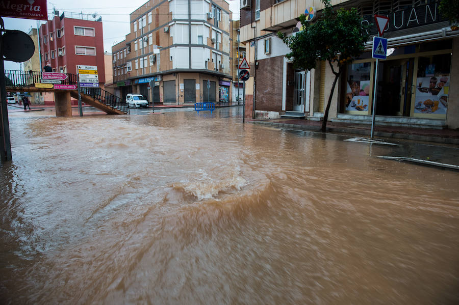 El temporal más importante en Murcia desde que se tienen registros