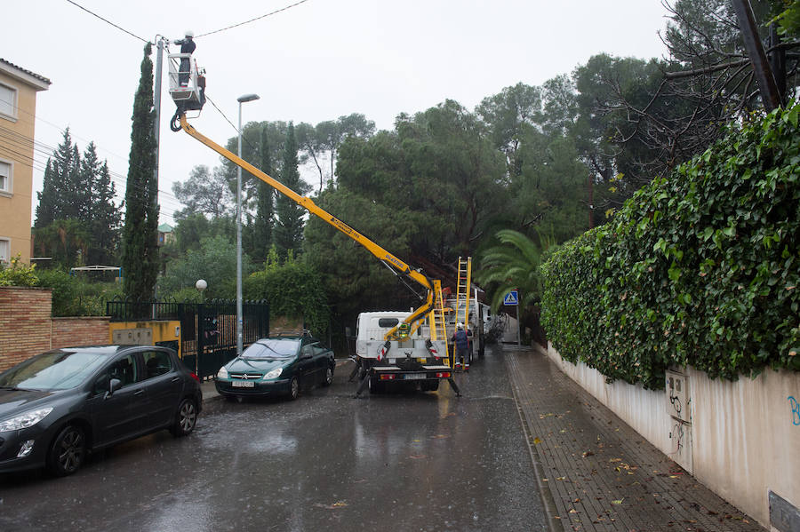 El temporal más importante en Murcia desde que se tienen registros