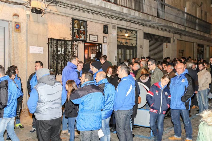 Chocolatada de la hermandad dominicana en Salamanca