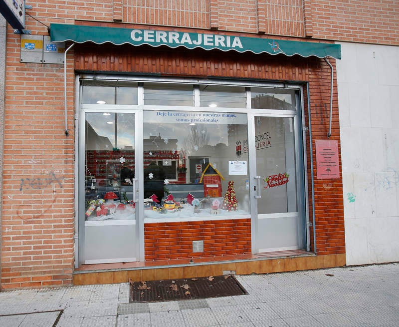 Cerrajería Jimeno Doncel en la calle los Robles.