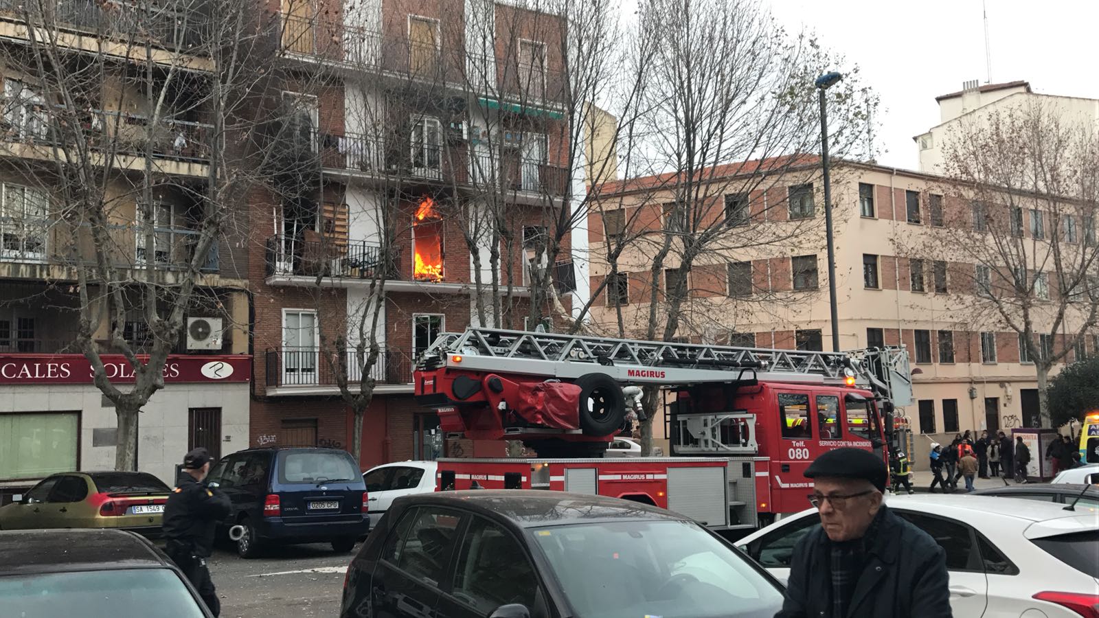 Explosión de gas en la calle Príncipe de Salamanca (1/2)