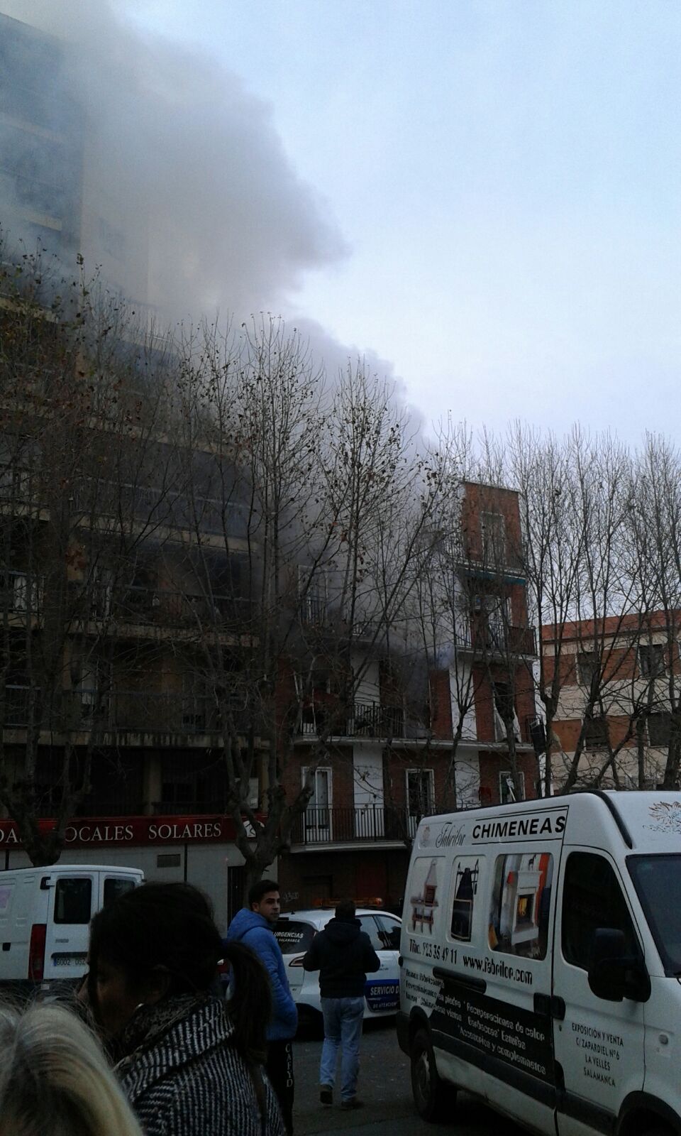 Explosión de gas en la calle Príncipe de Salamanca (1/2)