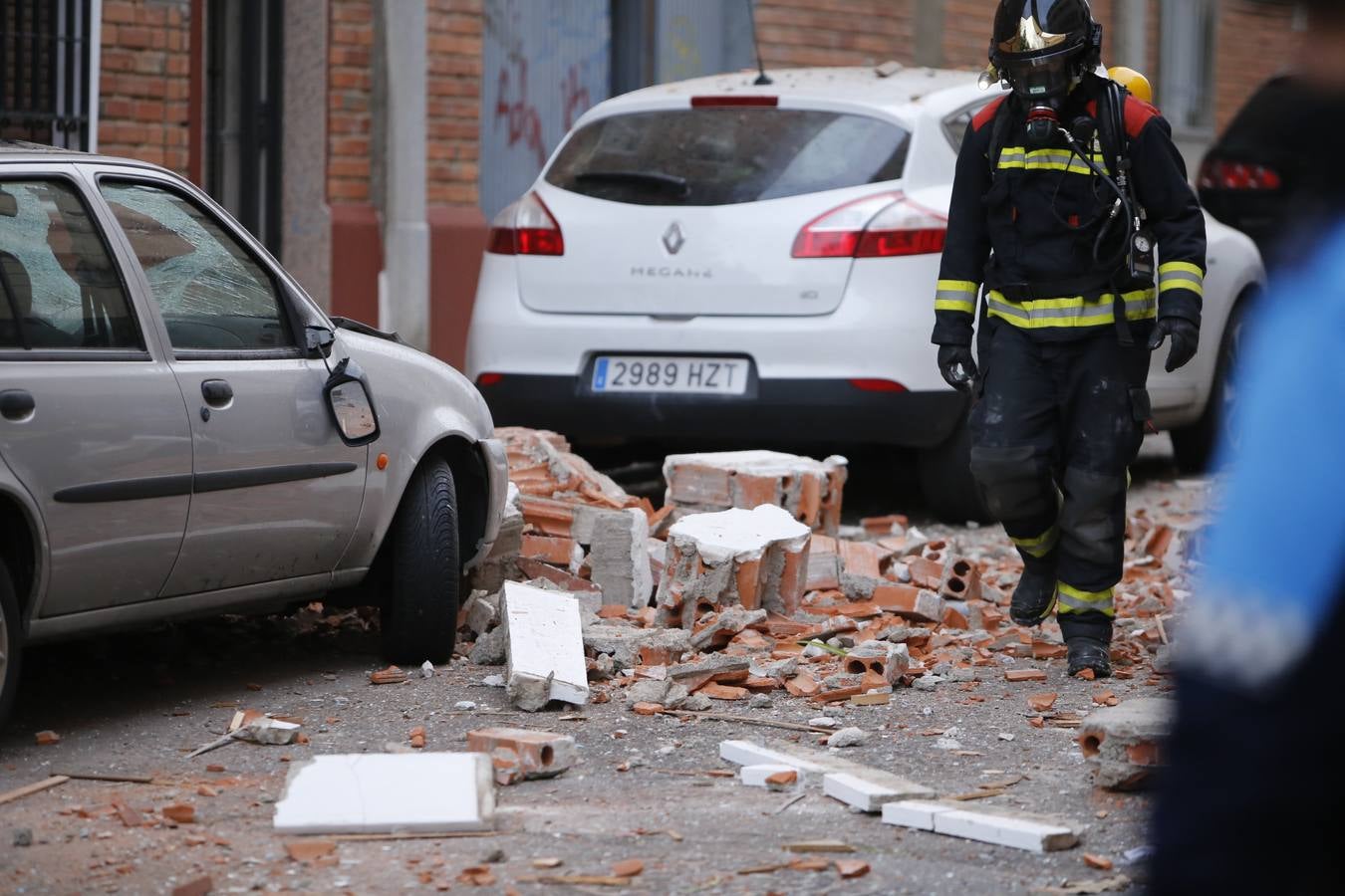 Explosión de gas en la calle Príncipe de Salamanca (1/2)