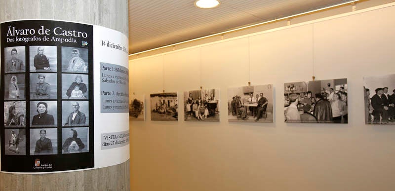 Inauguración en Palencia de la exposición &#039;Álvaro de Castro. Dos fotógrafos de Ampudia&#039;