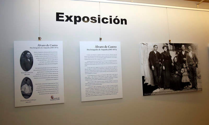 Inauguración en Palencia de la exposición &#039;Álvaro de Castro. Dos fotógrafos de Ampudia&#039;