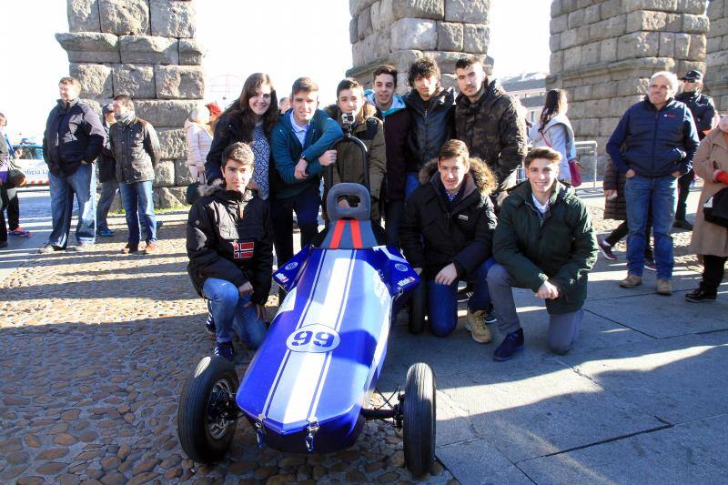 Carrera del pavo en Segovia