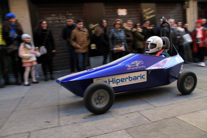 Carrera del pavo en Segovia