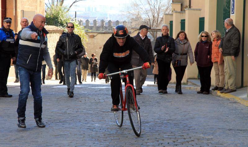 Carrera del pavo en Segovia