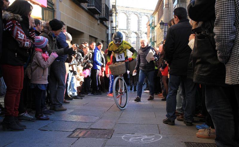 Carrera del pavo en Segovia