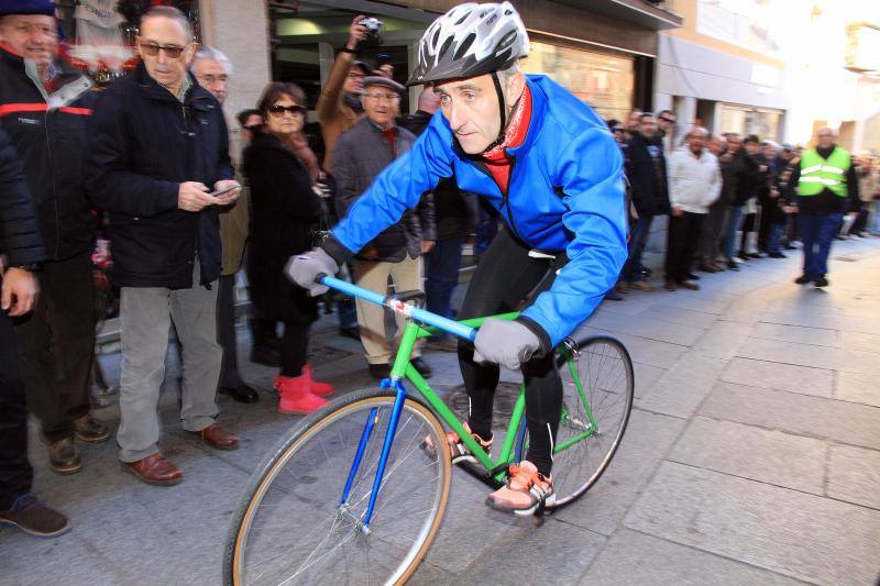 Carrera del pavo en Segovia