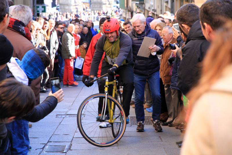 Carrera del pavo en Segovia
