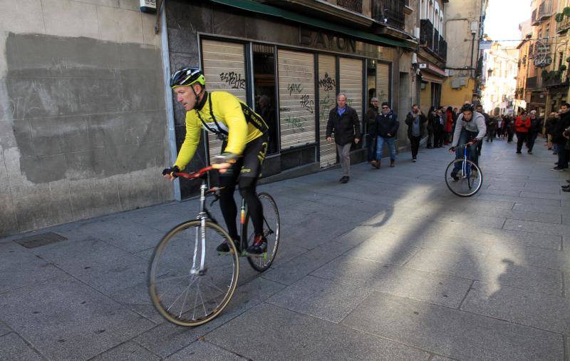 Carrera del pavo en Segovia