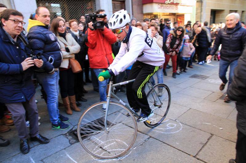 Carrera del pavo en Segovia