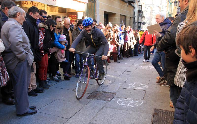Carrera del pavo en Segovia