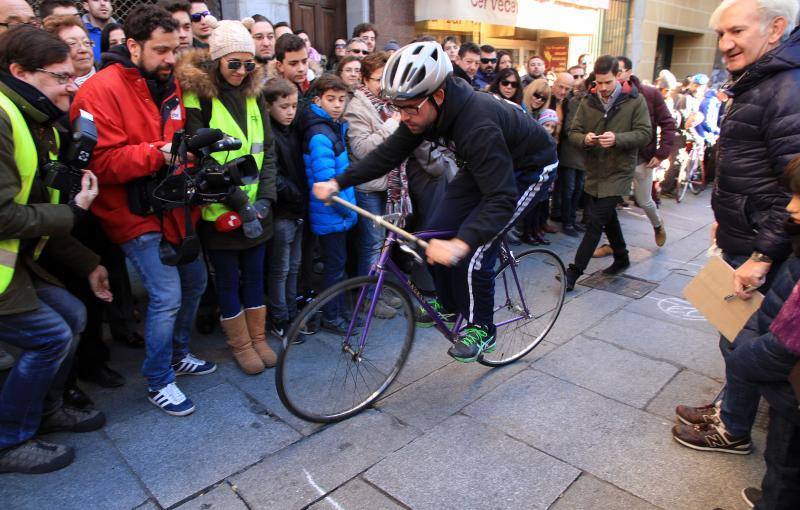 Carrera del pavo en Segovia