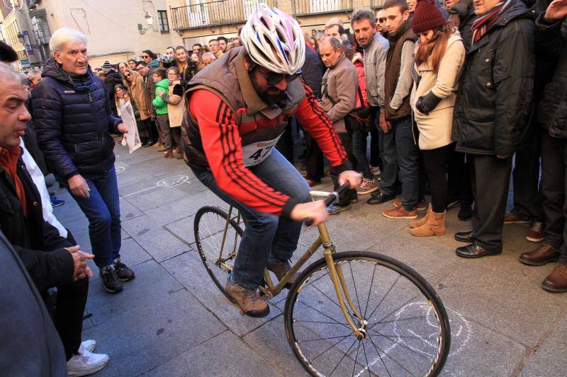 Carrera del pavo en Segovia