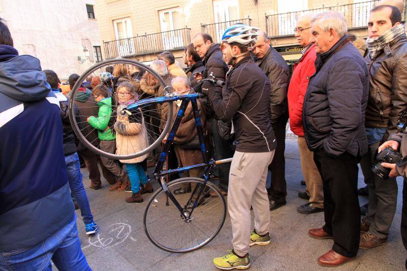 Carrera del pavo en Segovia