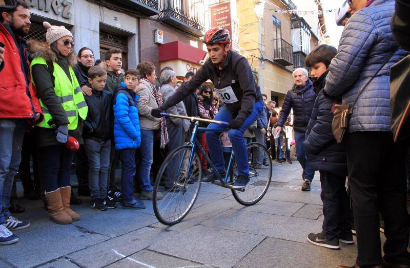 Carrera del pavo en Segovia