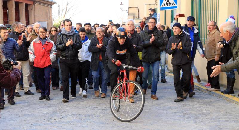 Carrera del pavo en Segovia
