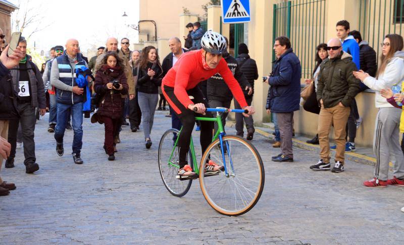 Carrera del pavo en Segovia
