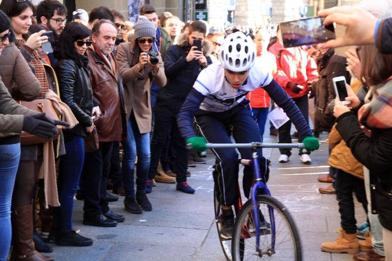 Carrera del pavo en Segovia