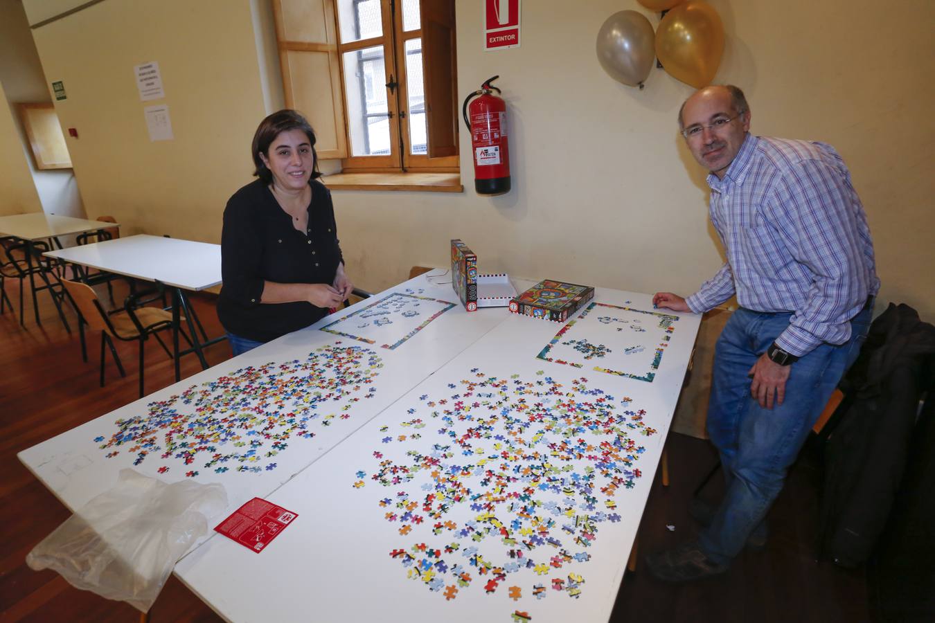 Concurso Nacional de Puzzles Ciudad de Salamanca en la Iglesia Vieja de Pizarrales