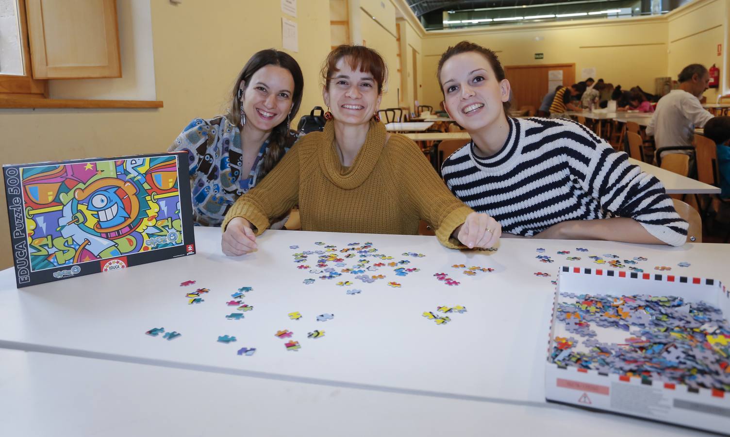 Concurso Nacional de Puzzles Ciudad de Salamanca en la Iglesia Vieja de Pizarrales