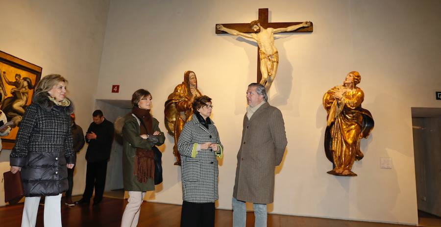 El ministro Méndez de Vigo visita el Museo Nacional de Escultura de Valladolid