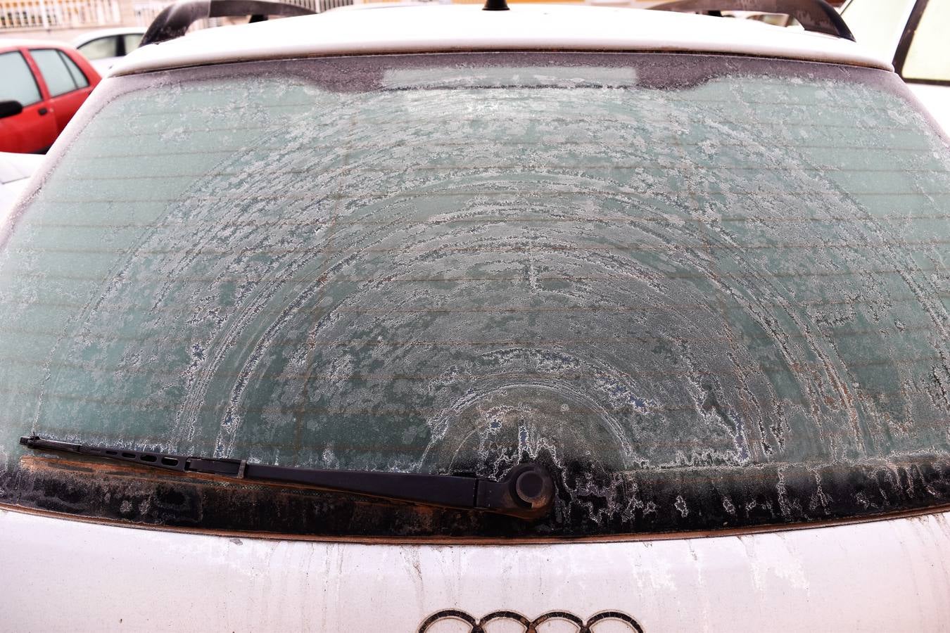 Helada en Aguilar de Campoo