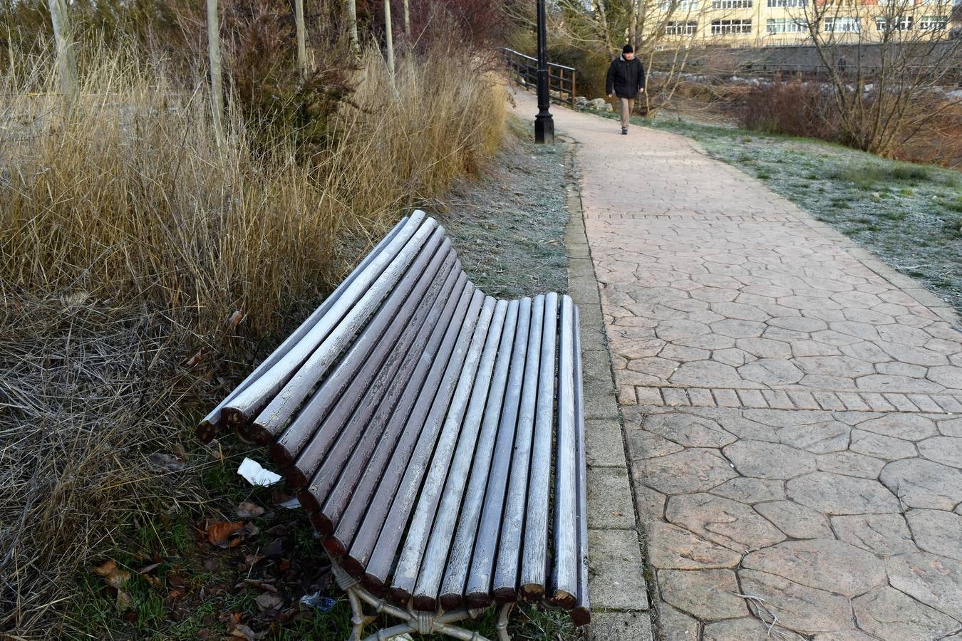 Helada en Aguilar de Campoo