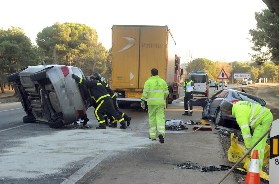 Accidente mortal en Mojados