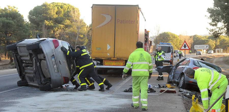 Accidente mortal en Mojados