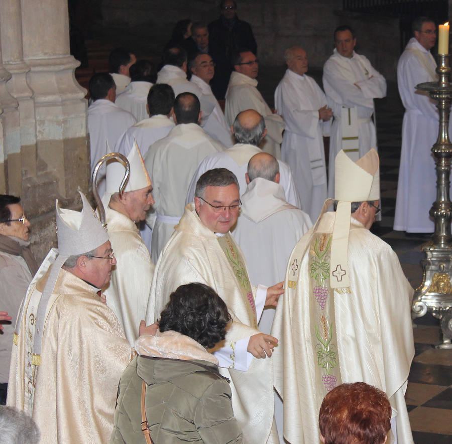 Despedida a Antonio Gómez Cantero en Palencia, nuevo obispo de Teruel