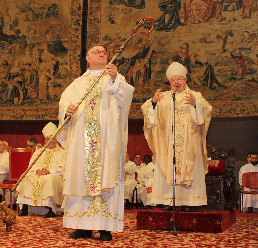 Despedida a Antonio Gómez Cantero en Palencia, nuevo obispo de Teruel