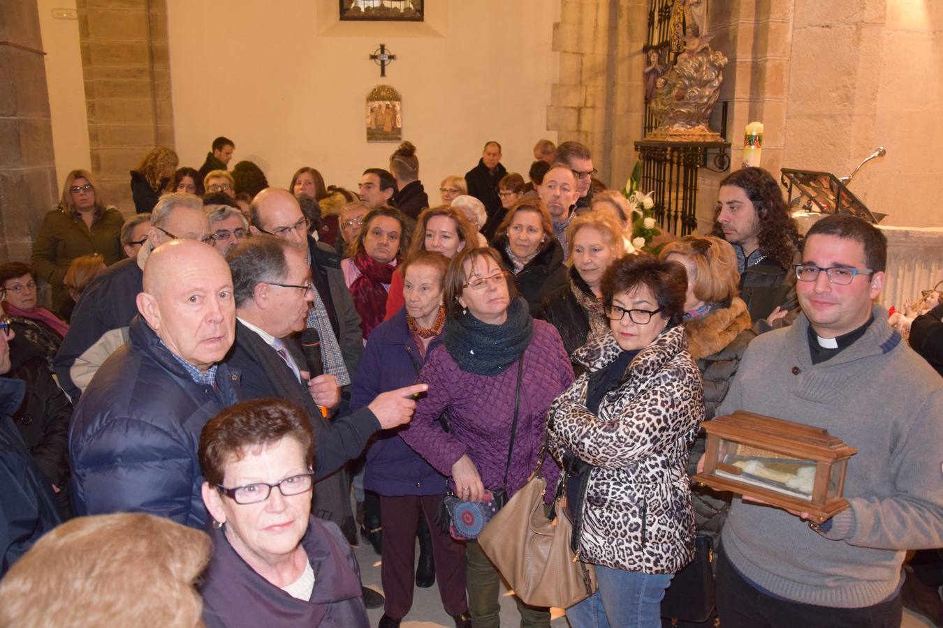 Los vecinos de Guardo conocen los tesoros de la iglesia de San Juan