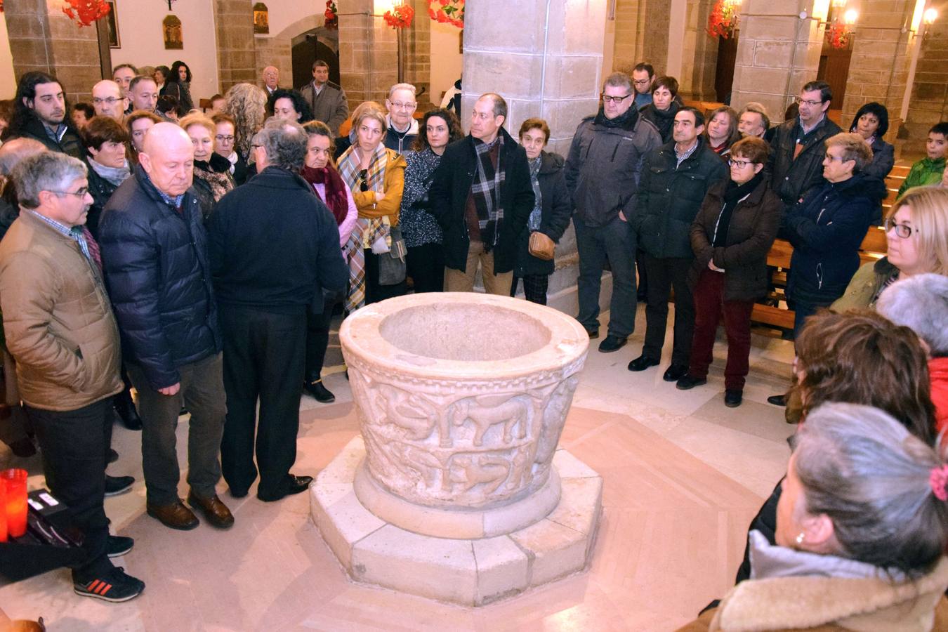 Los vecinos de Guardo conocen los tesoros de la iglesia de San Juan