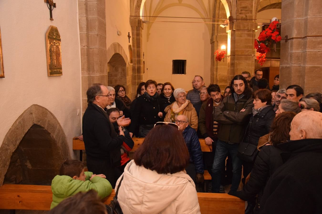 Los vecinos de Guardo conocen los tesoros de la iglesia de San Juan