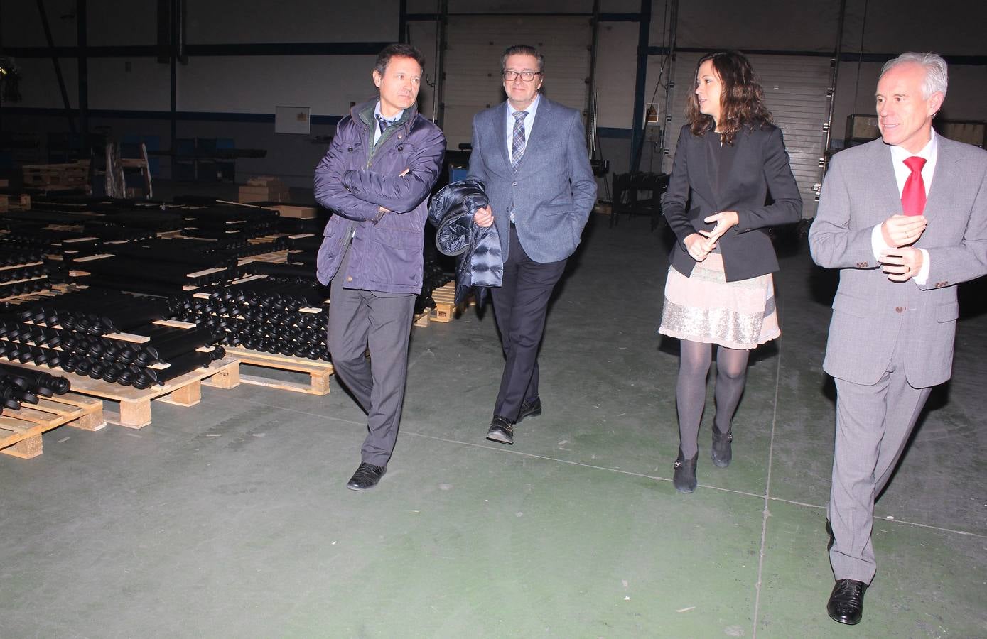 El delegado territorial, Luis Domingo González, visita las instalaciones de Cicrosa