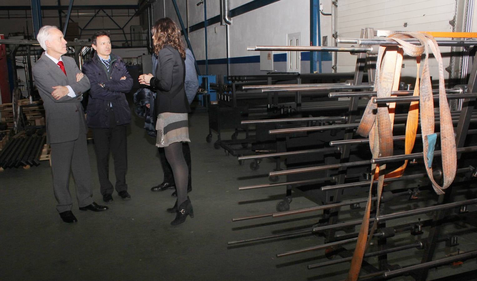 El delegado territorial, Luis Domingo González, visita las instalaciones de Cicrosa