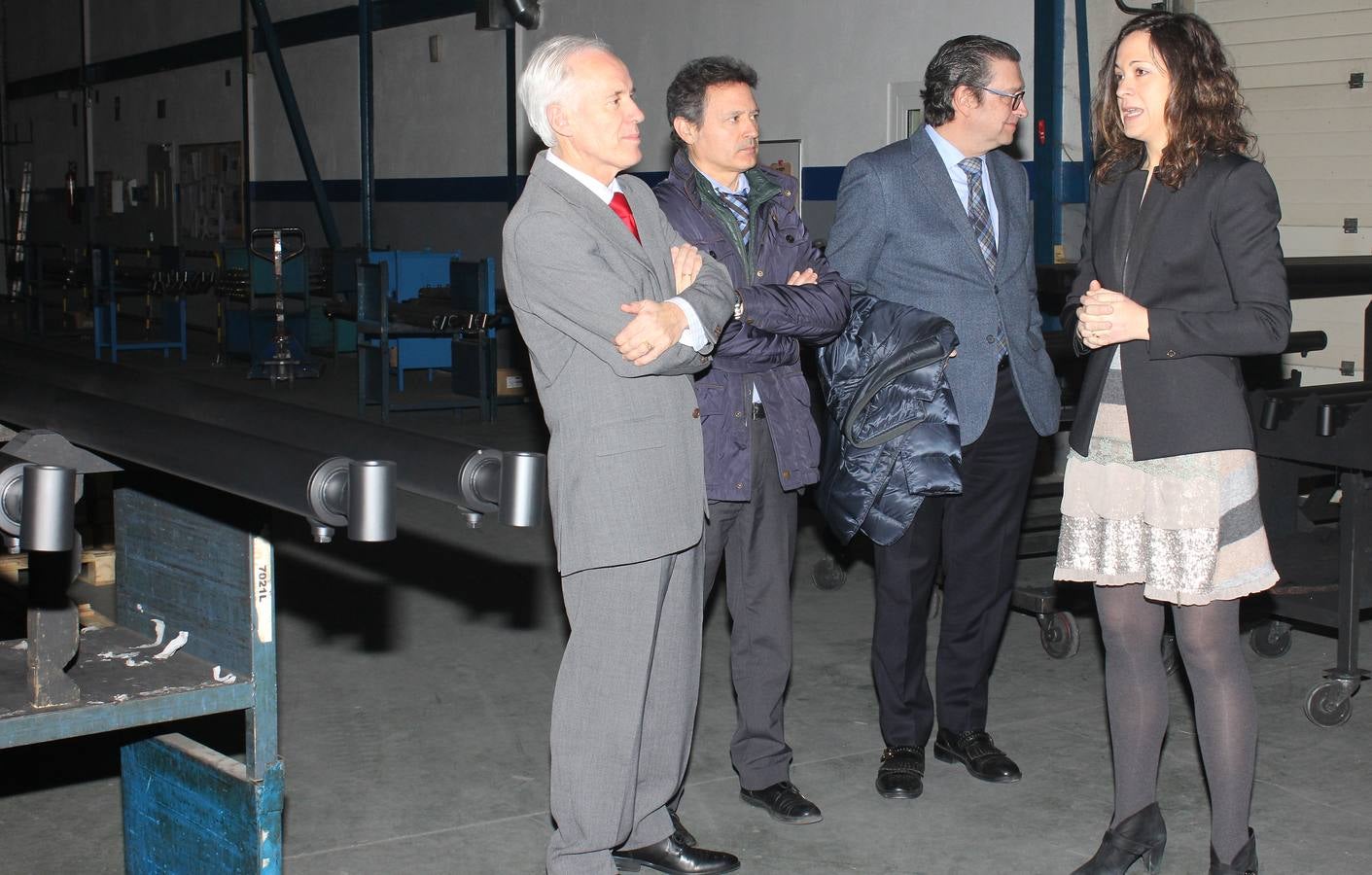 El delegado territorial, Luis Domingo González, visita las instalaciones de Cicrosa
