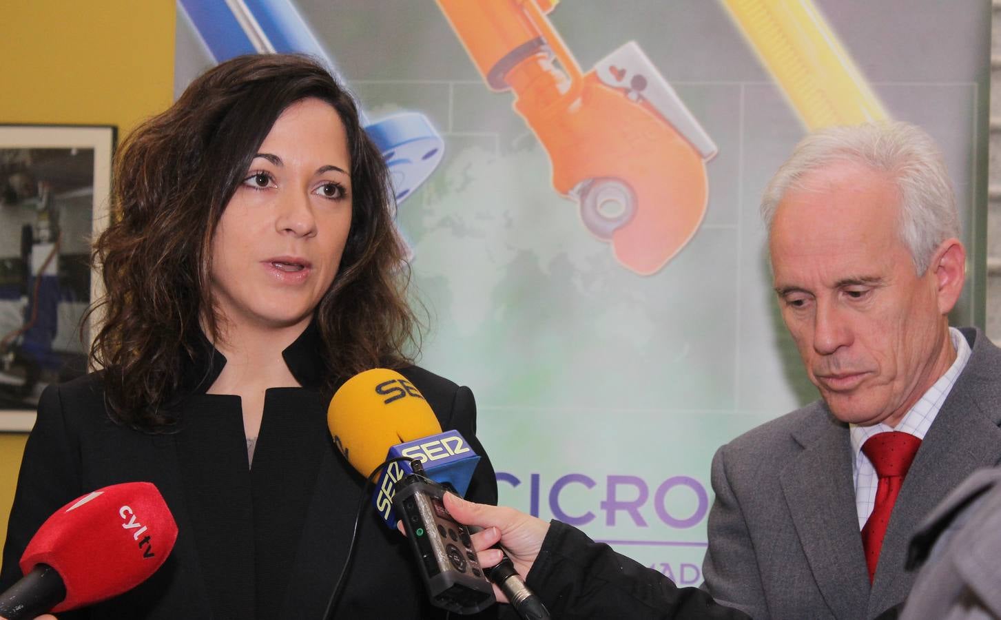 El delegado territorial, Luis Domingo González, visita las instalaciones de Cicrosa