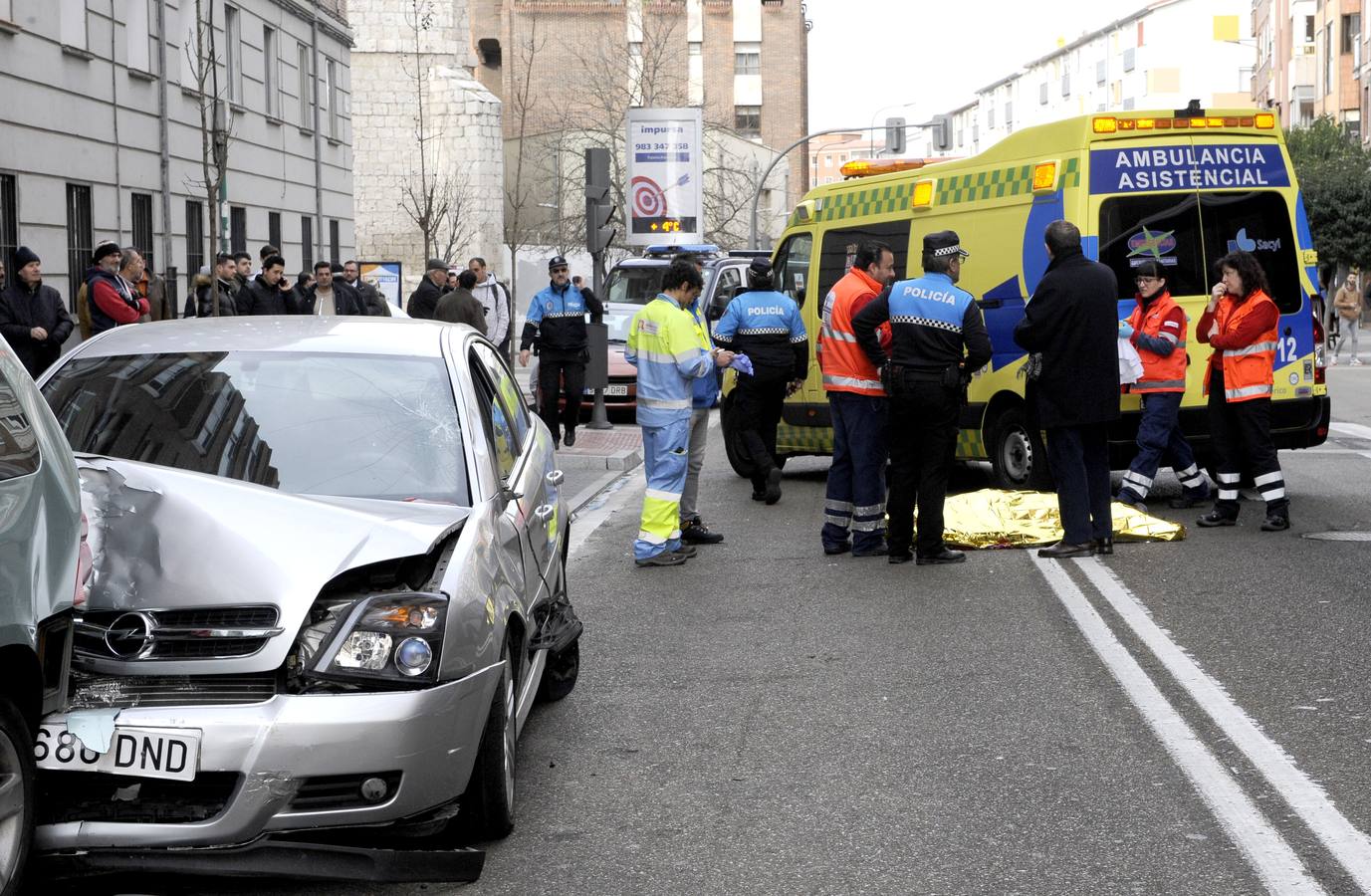 Atropello mortal en la calle Gondomar