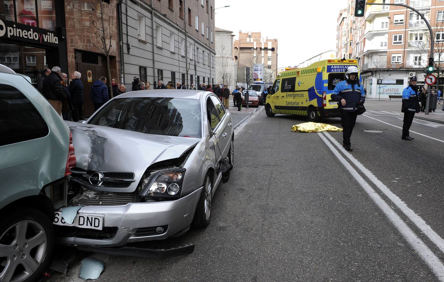 Atropello mortal en la calle Gondomar